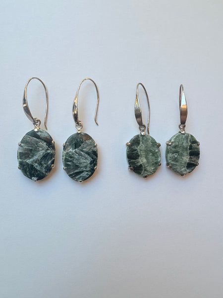Seraphinite Earrings