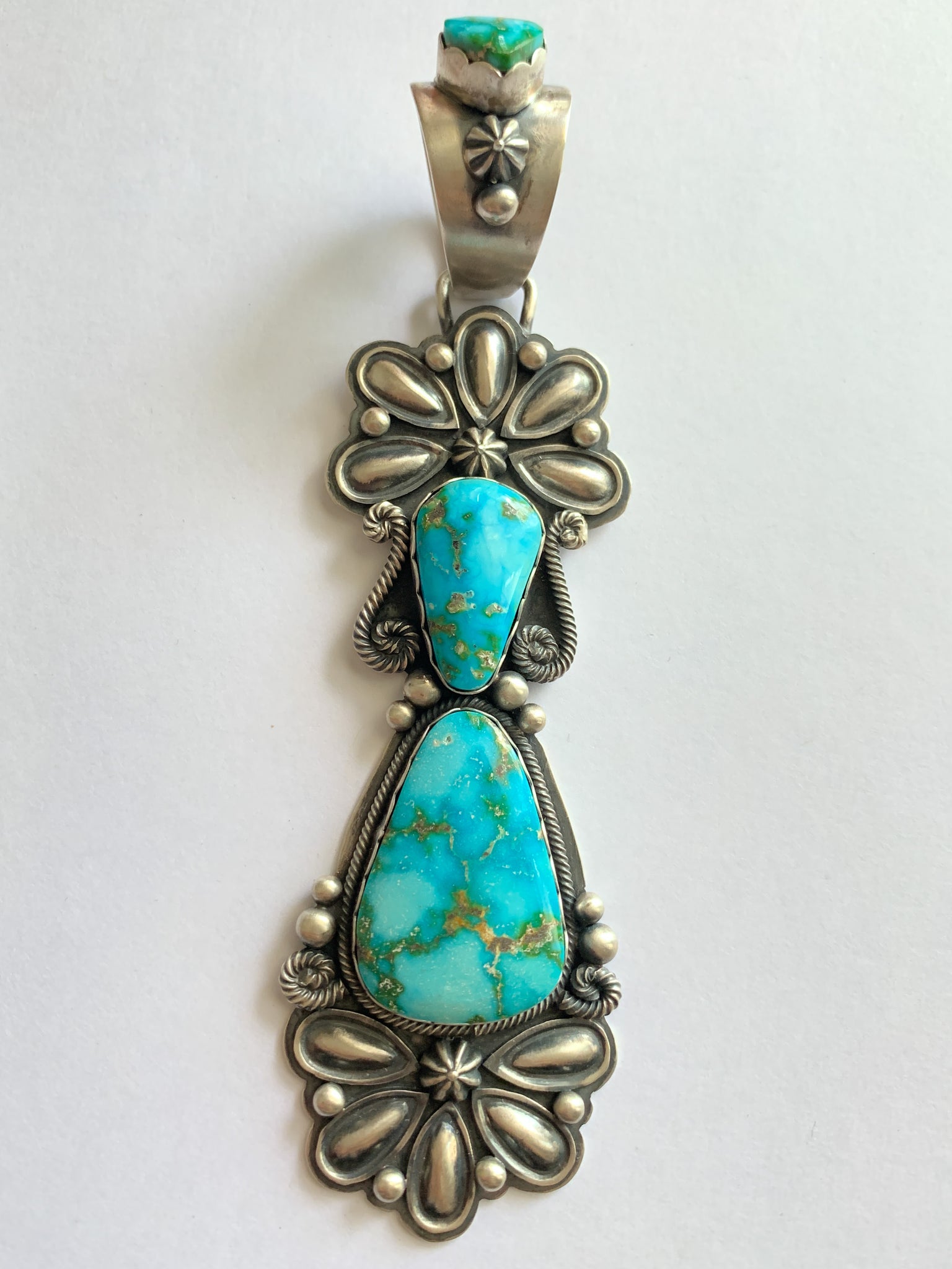 Sonoran Gold Turquoise Pendant