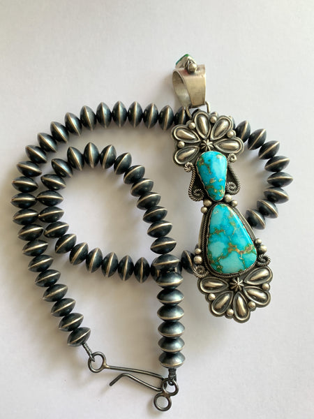 Sonoran Gold Turquoise Pendant