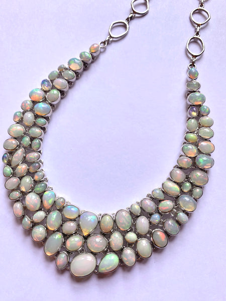 Opal Necklace Set