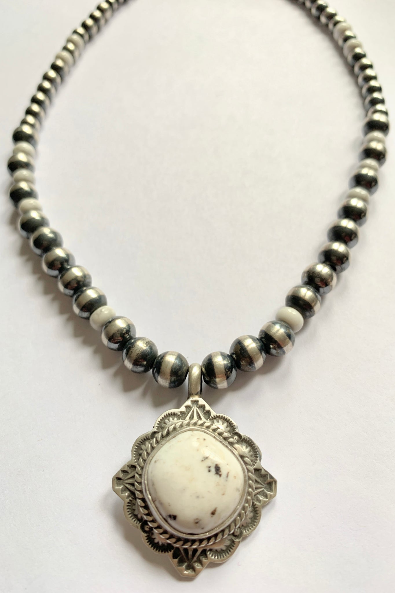 White Buffalo Necklace
