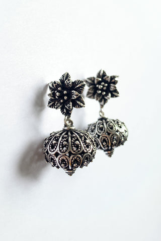 Lao Silver Earrings