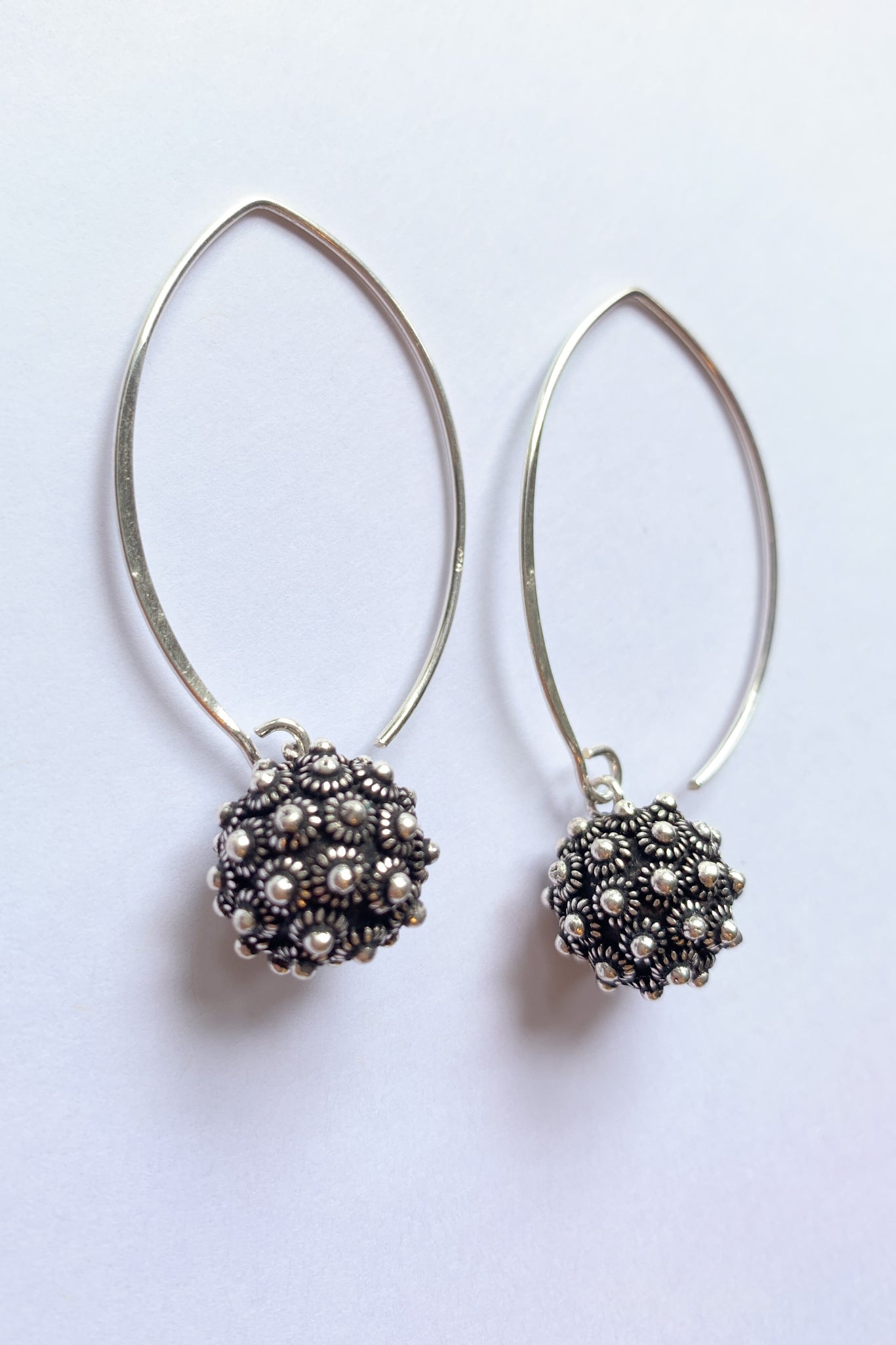 Lao Silver Earrings