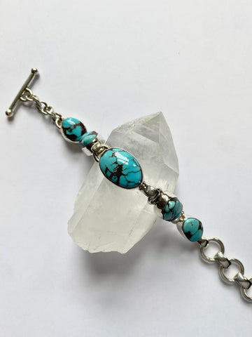 Kingman Turquoise Bracelet