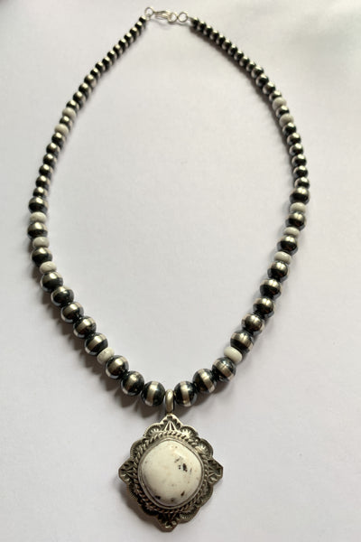 White Buffalo Necklace