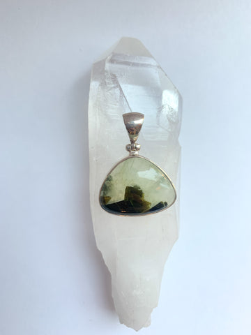 Prehnite Pendant