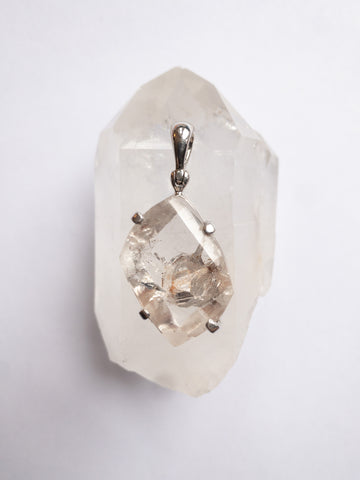 Quartz in Quartz Pendant