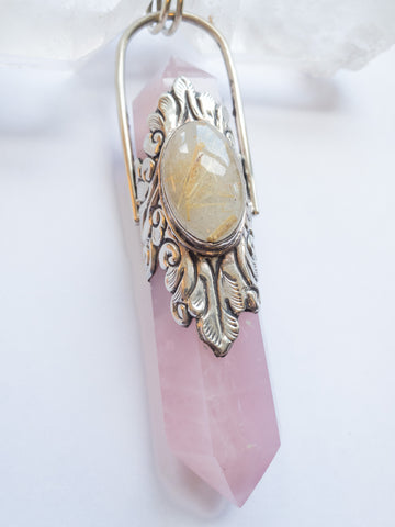 Rose Quartz Pendant