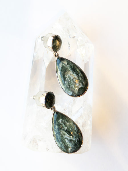 Seraphinite Earrings