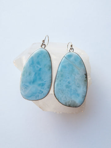 Larimar Earrings