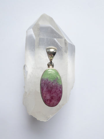 Ruby in Zoisite Pendant