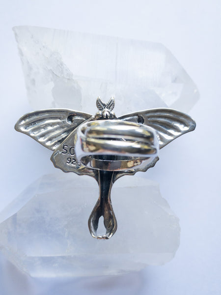 Lunar Moth Ring