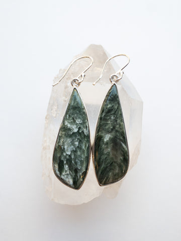 Seraphinite Earrings