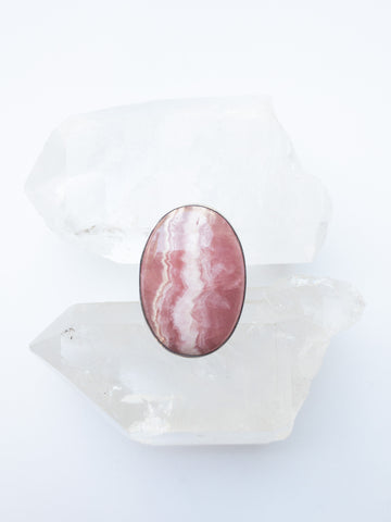 Rhodochrosite Ring