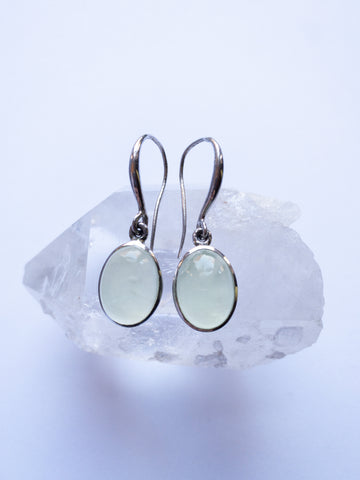 Prehnite Earrings