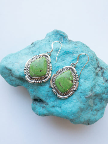 Gaspeite Earrings