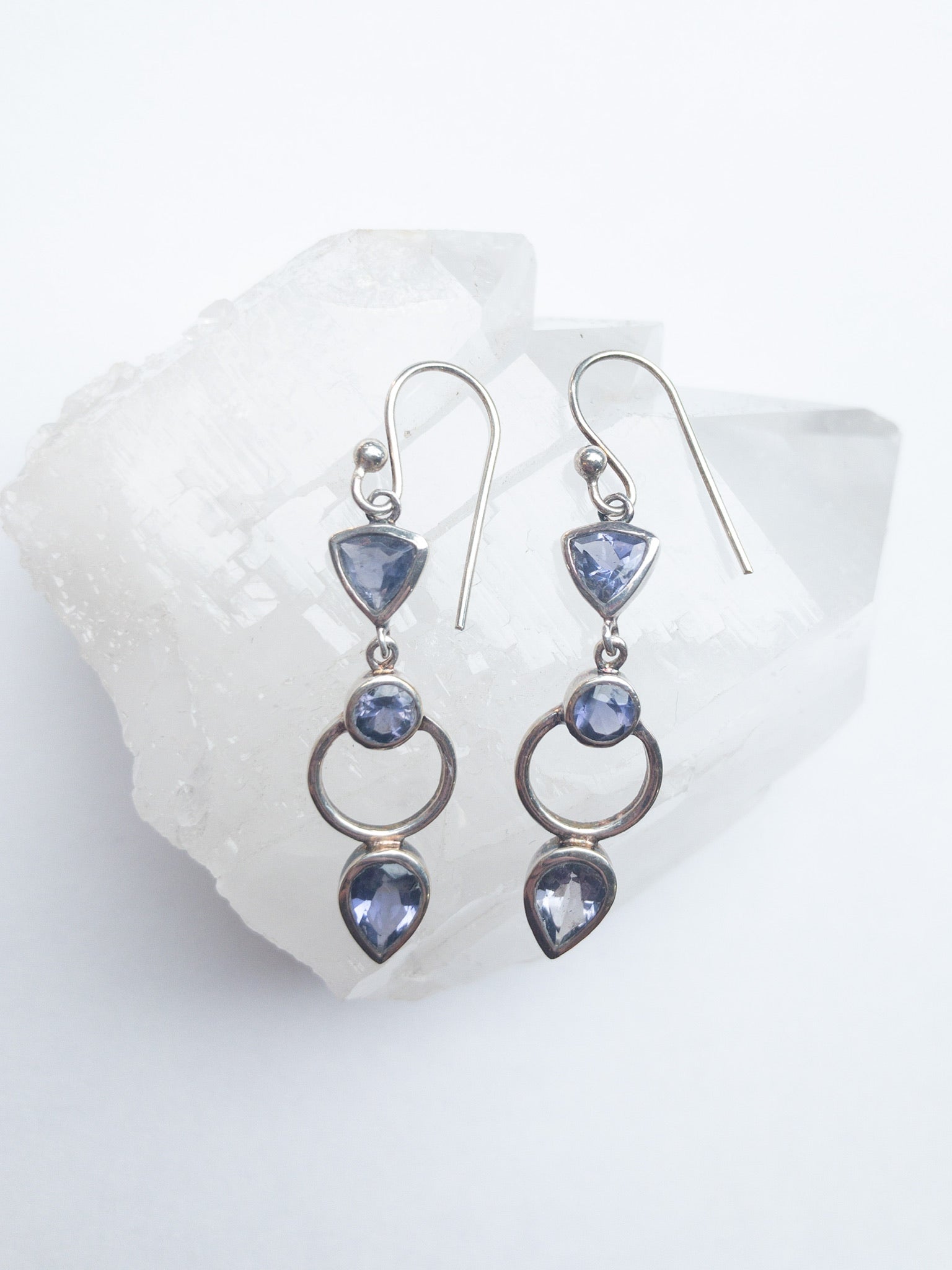 Iolite Earrings