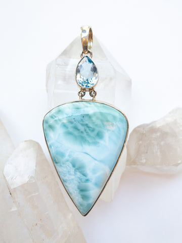 Larimar Pendants