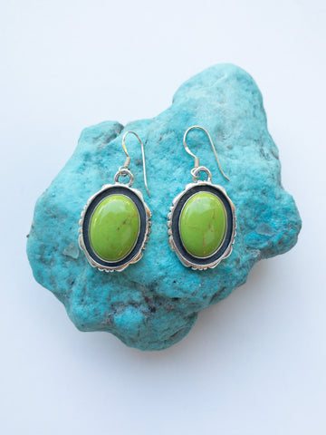 Gaspeite Earrings