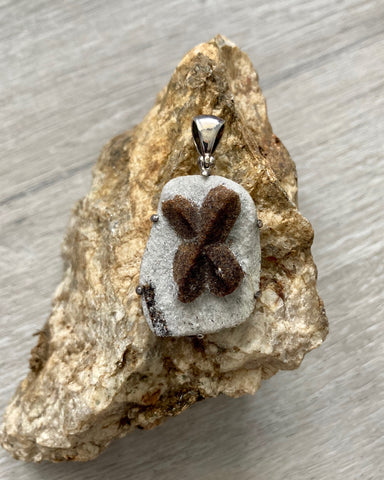 Staurolite Pendant