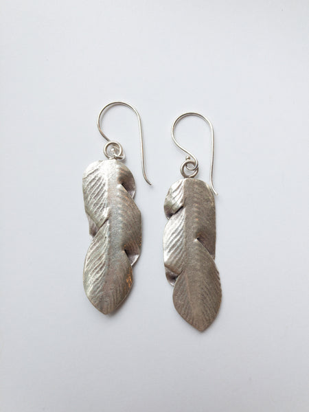 Hill Tribe Feather Earrings