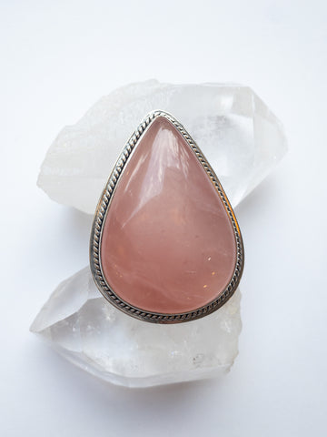 Rose Quartz Ring