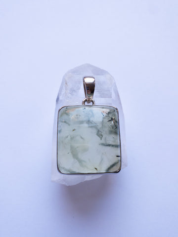 Prehnite Pendant