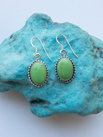 Gaspeite Earrings