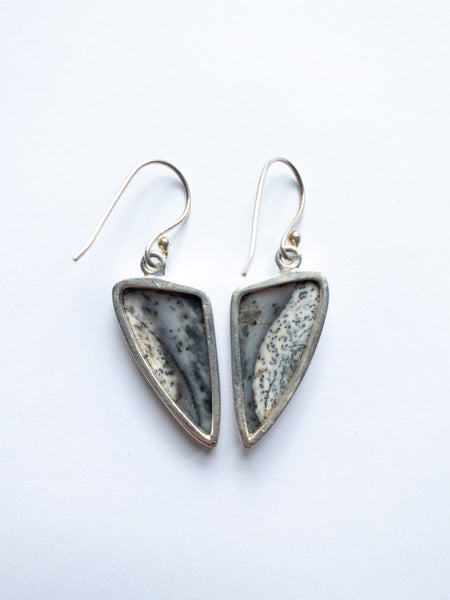 Dendritic Opal Earrings
