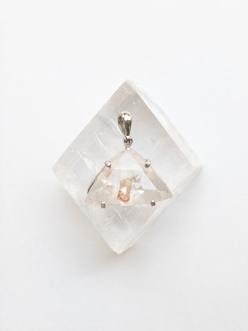 Quartz in Quartz Pendant