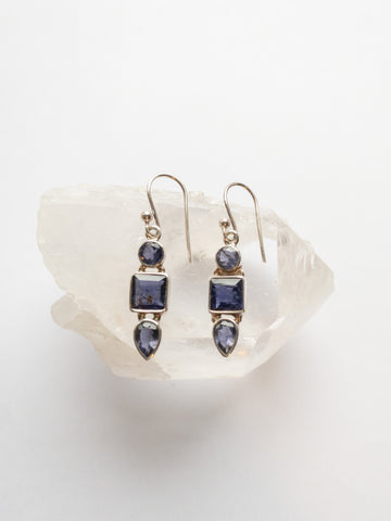 Iolite Earrings