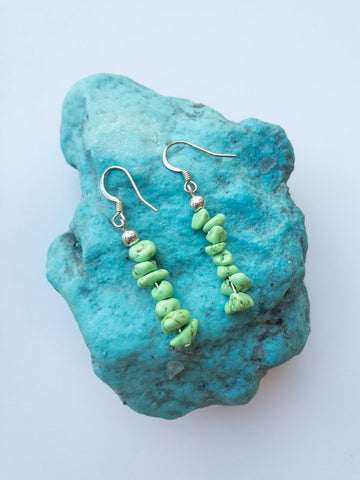 Gaspeite Earrings